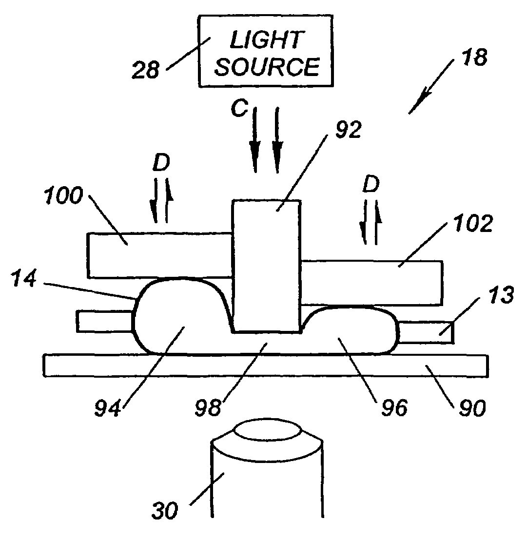 Fluid sample testing system