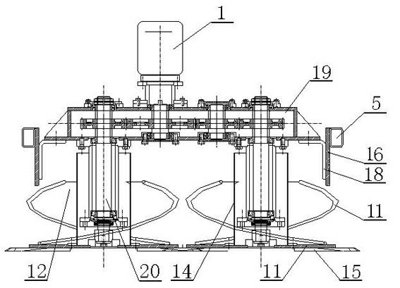 High-rigidity cutting and feeding conveyor system for sugarcane