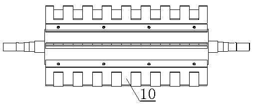 High-rigidity cutting and feeding conveyor system for sugarcane