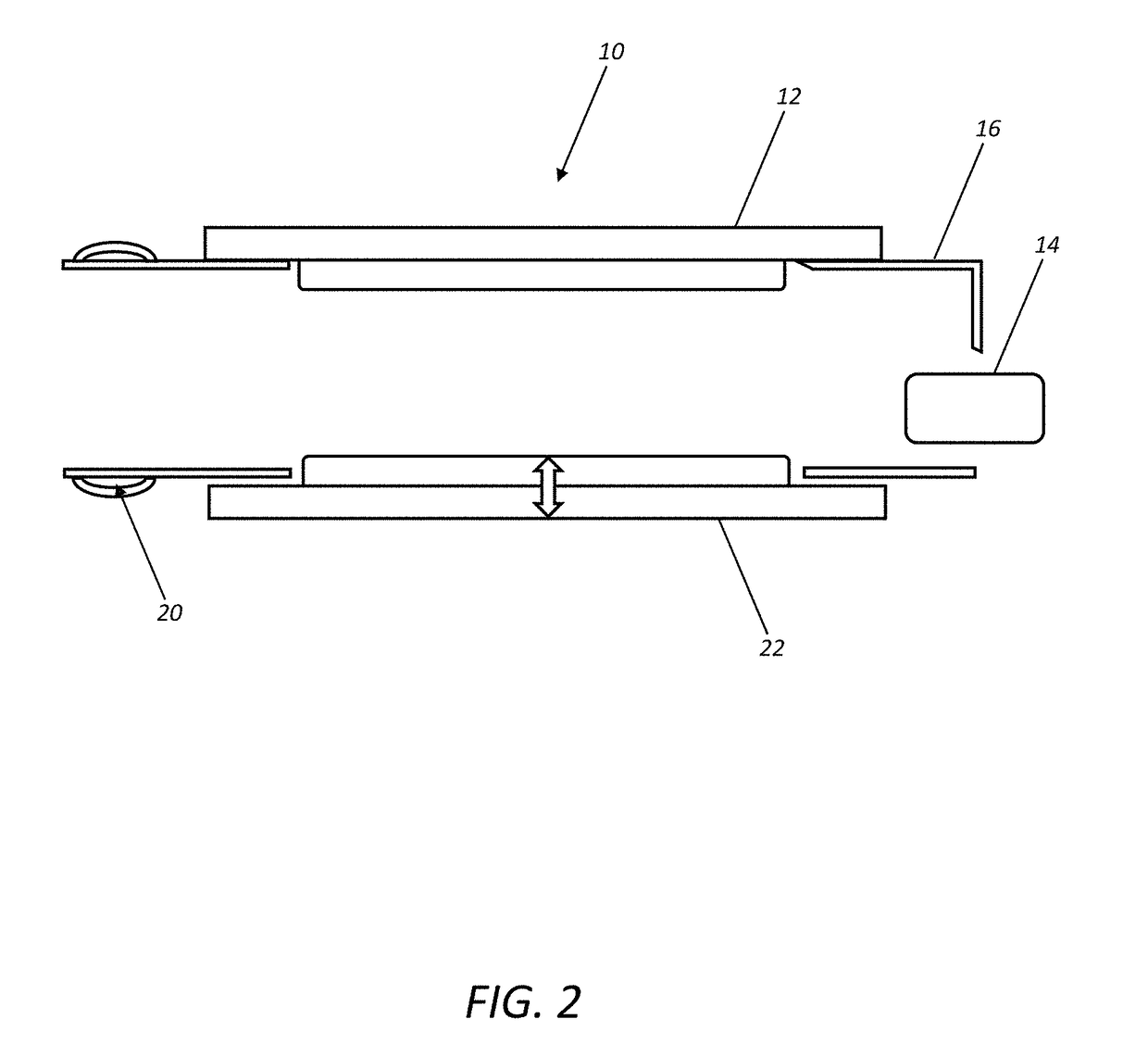 Optic module cage assembly utilizing a stationary heatsink