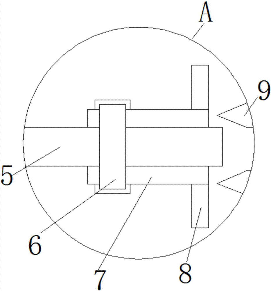 Garbage disposal device with deodorization function