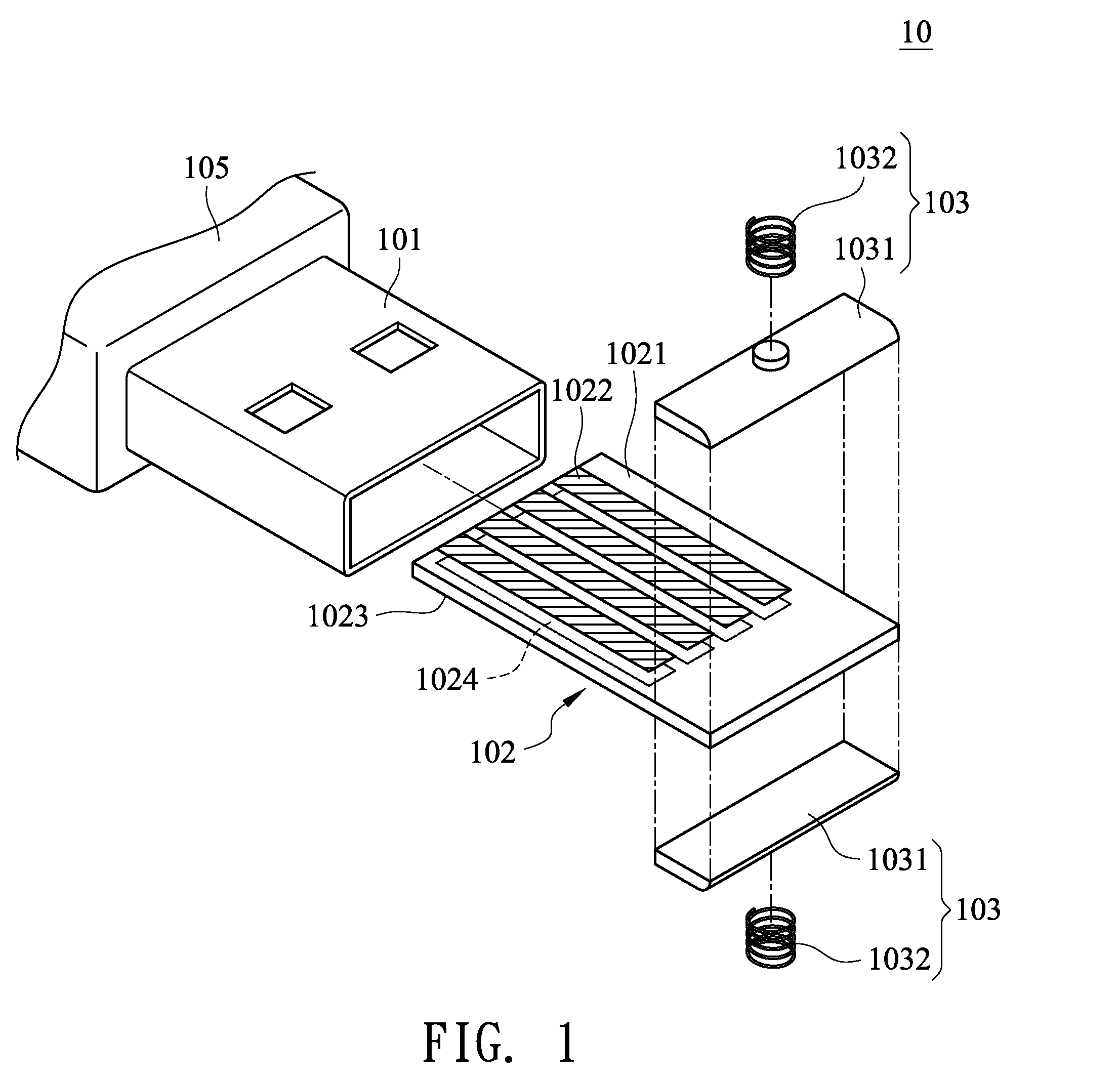 Universal serial bus connector