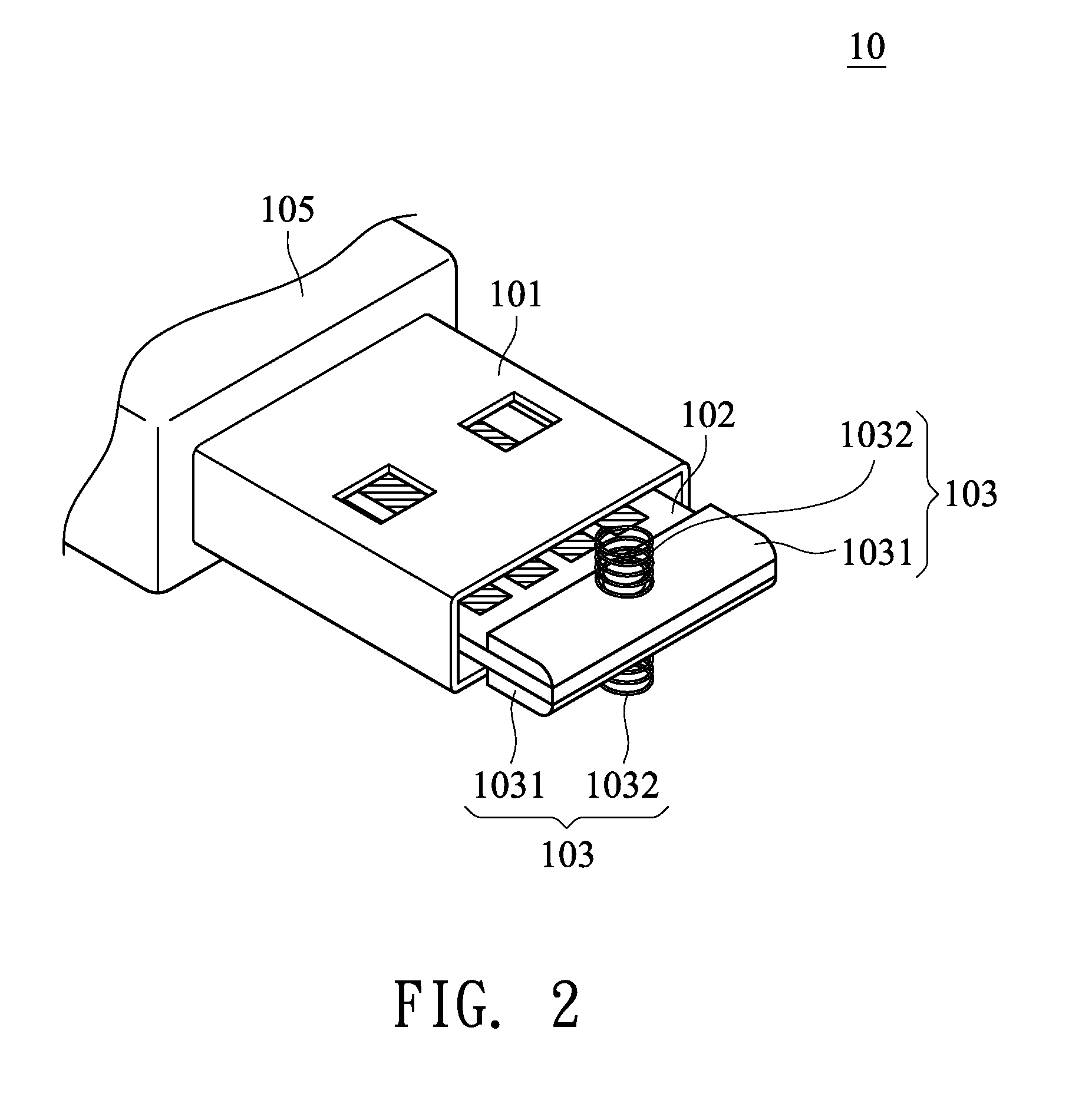 Universal serial bus connector