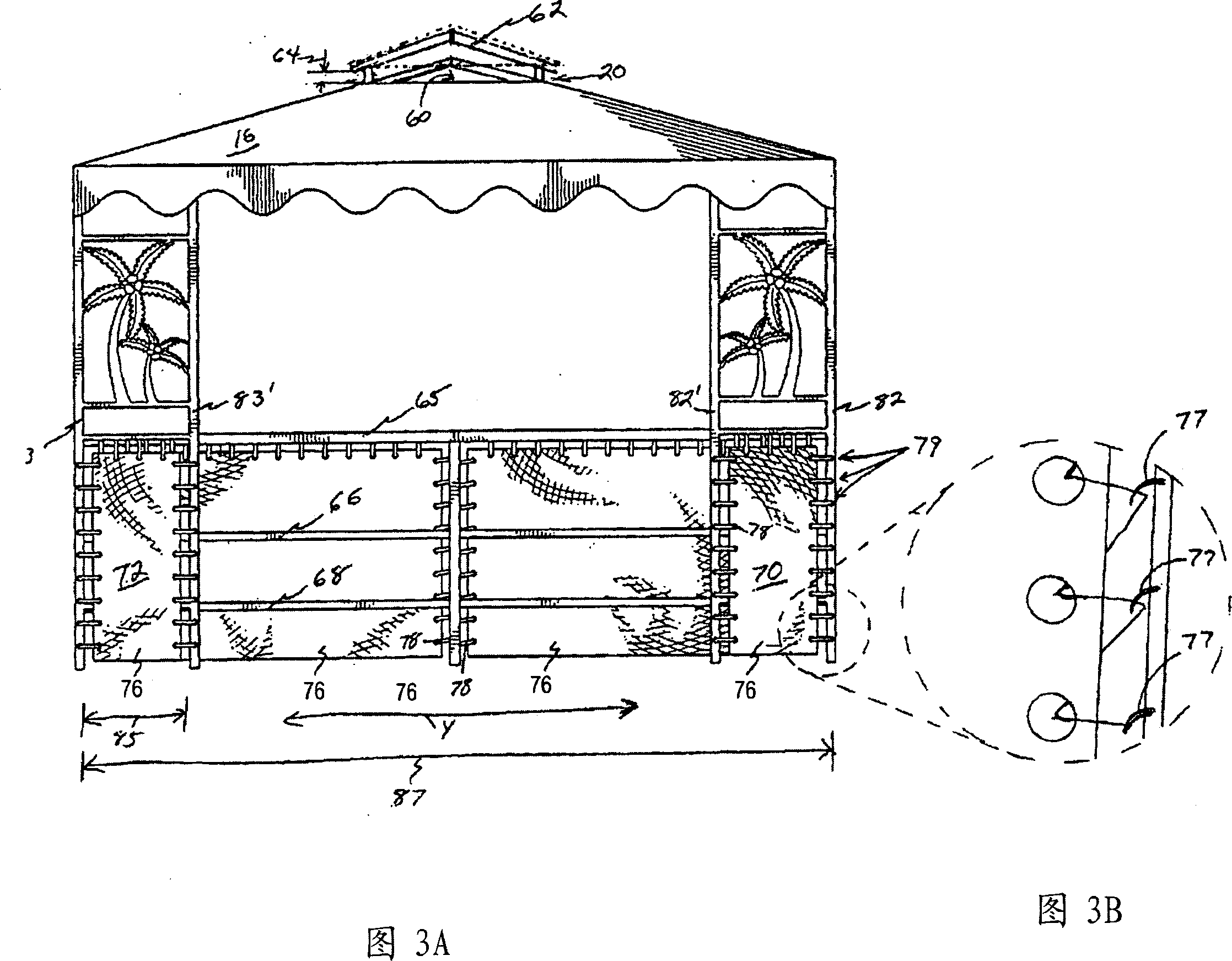 Gazebos with integrated additional features