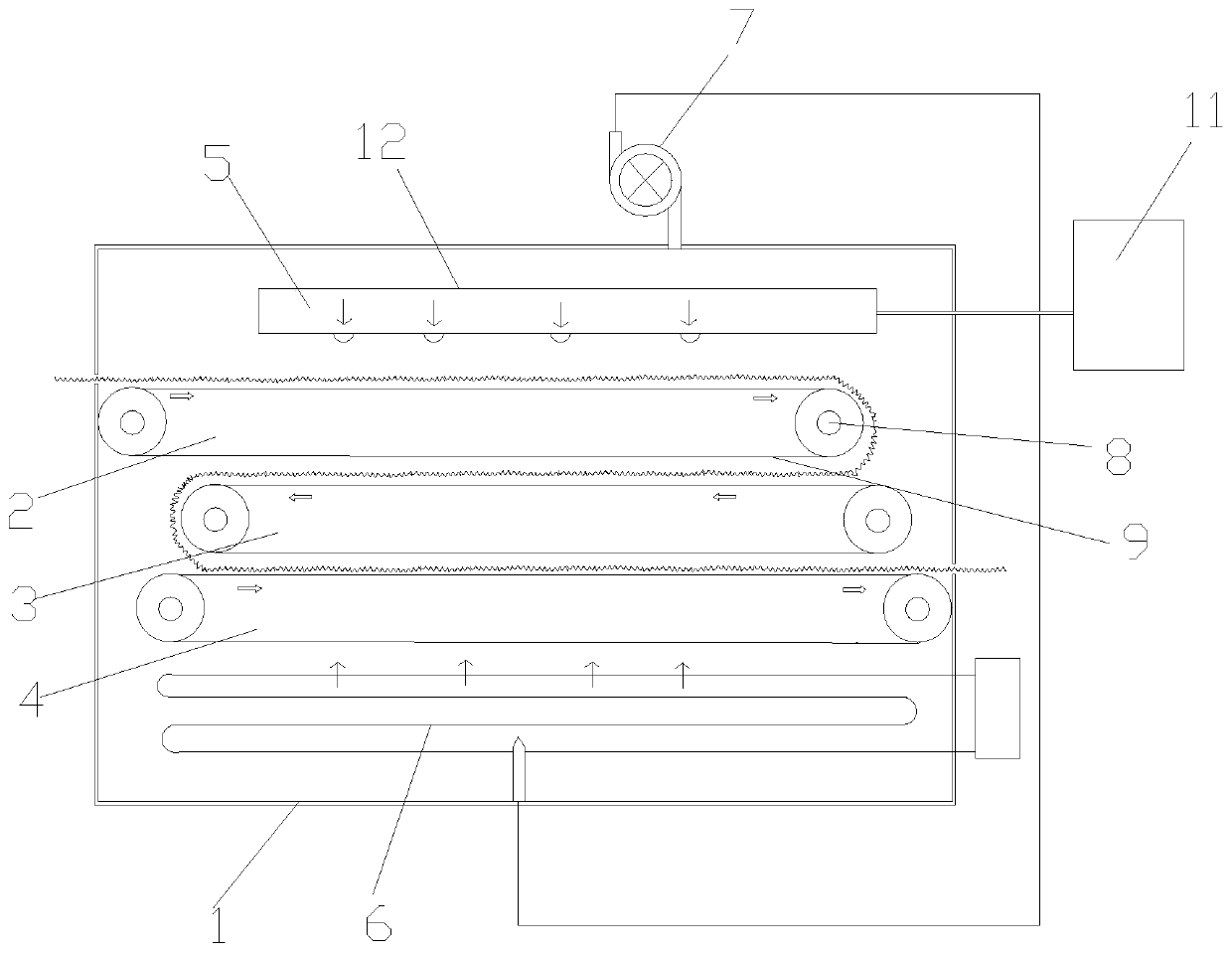 Novel carpet yarn production process method and setting machine for superheated steam