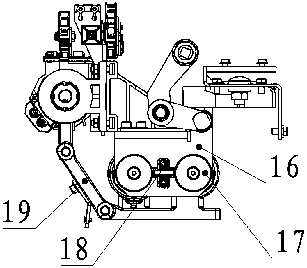 Bearing drive mechanism for vehicle door system