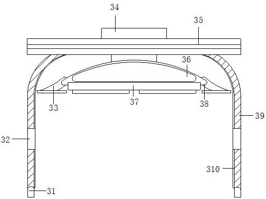 Environment-friendly engineering greasy dirt treatment equipment convenient to disassemble and assemble