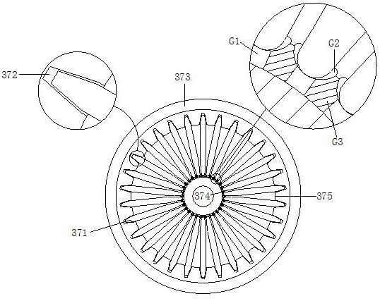 Environment-friendly engineering greasy dirt treatment equipment convenient to disassemble and assemble