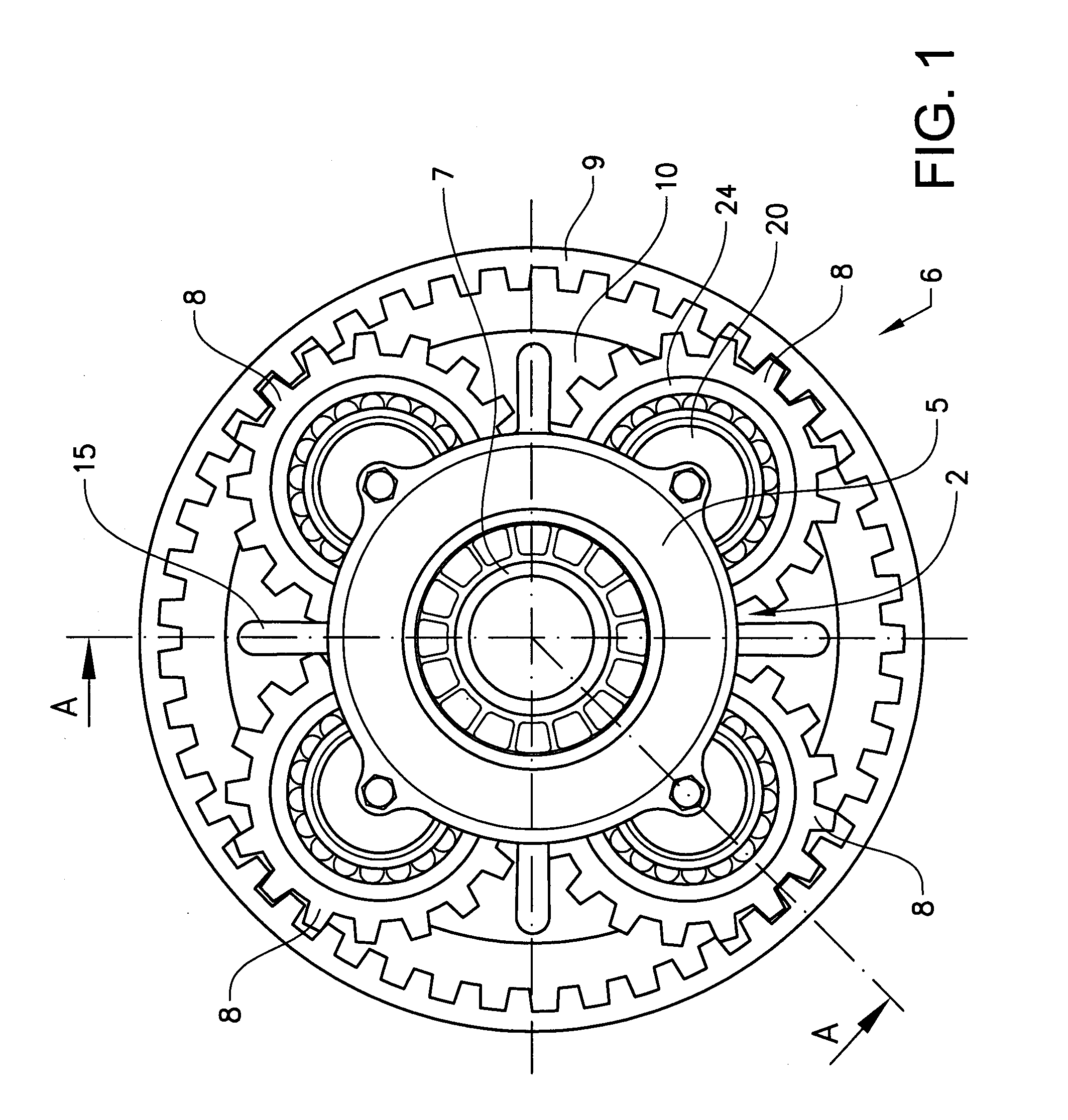 Arrangement for supplying oil to a brake