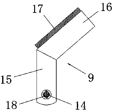 Conveying device for air conditioner top cover machining