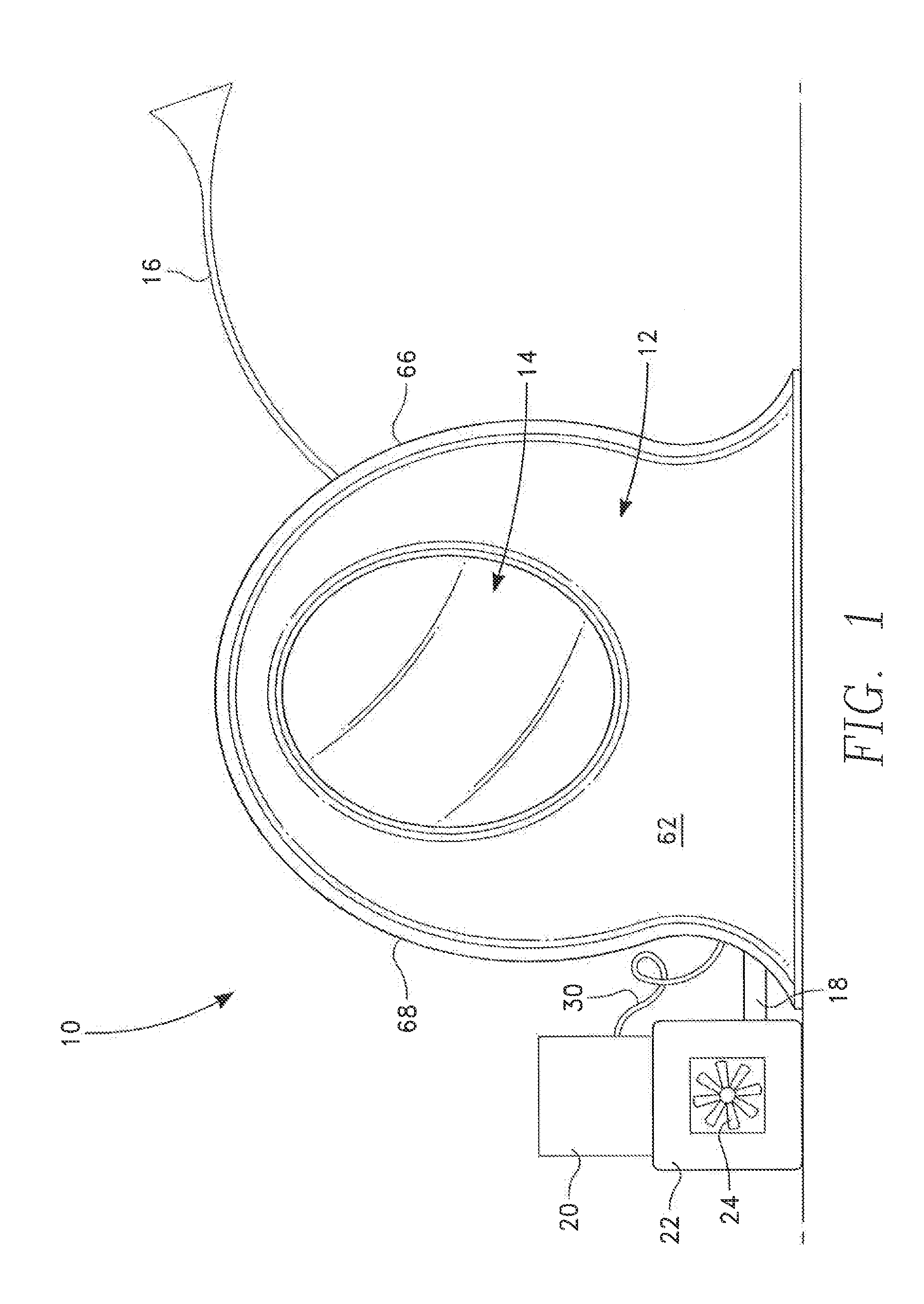 Exercise apparatus simulating mild to high altitude environments