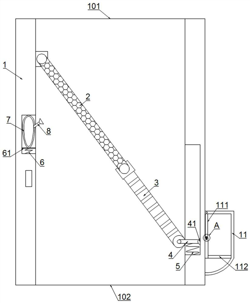 Household cleaning floor drain