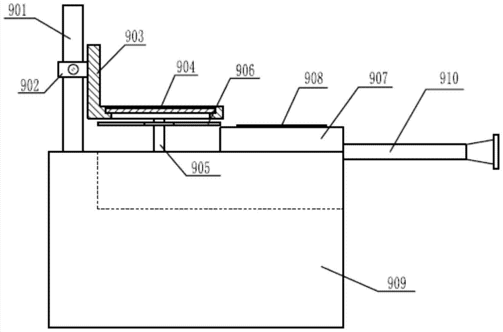 Device for rapid detection of crop nutrient elements based on collinear laser-induced breakdown spectroscopy