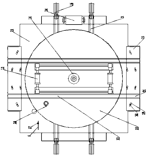 Pneumatic transfer platform