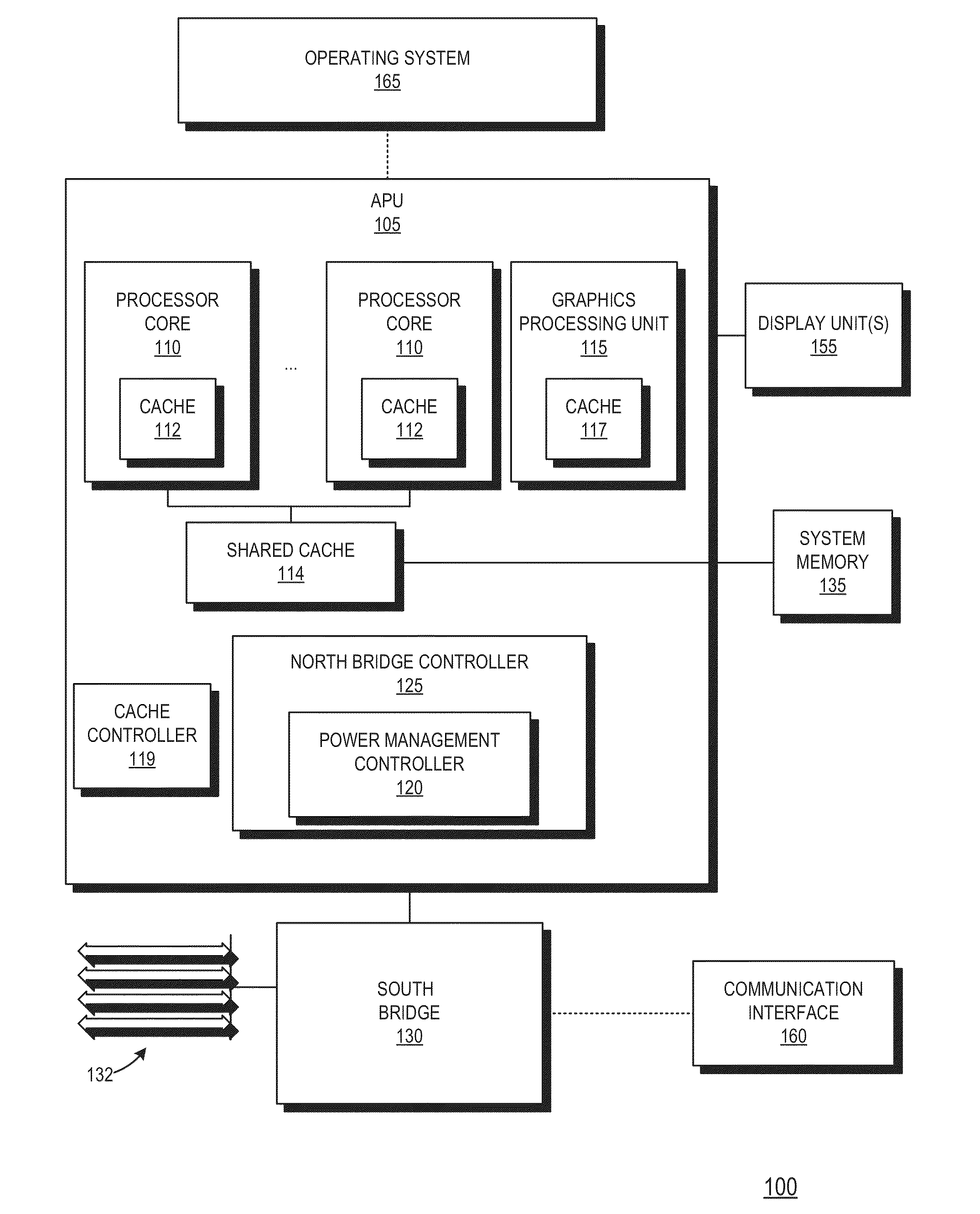 Method and apparatus for storing a processor architectural state in cache memory