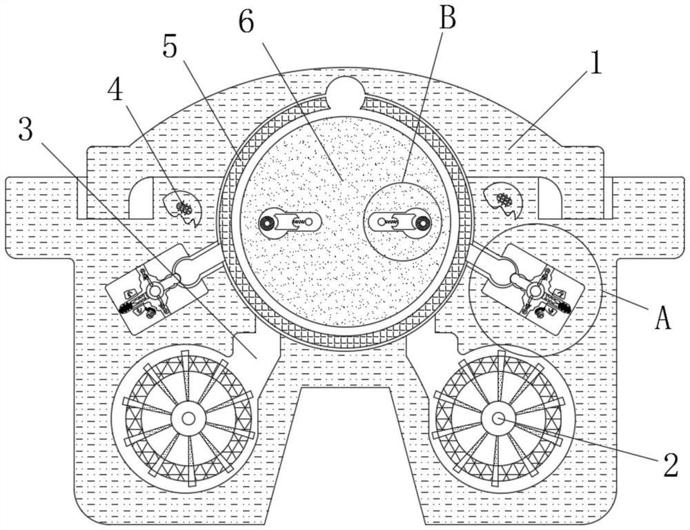 Abnormal vibration detection device for hardware drilling