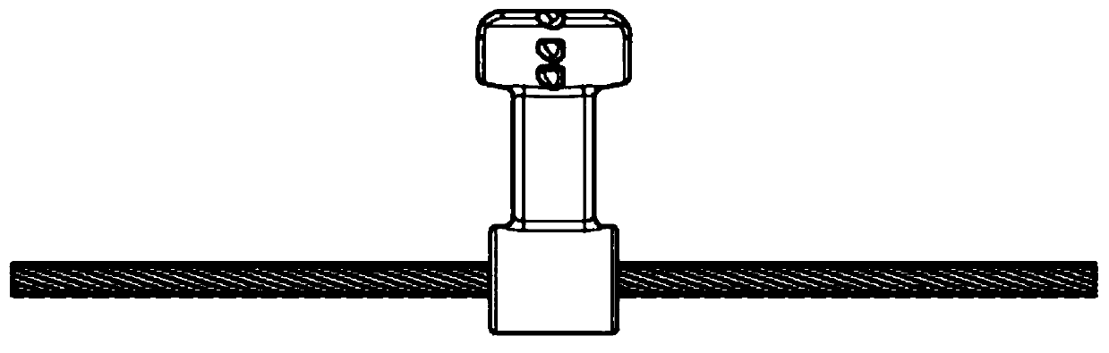 Transmission wire torsion type anti-vibration device