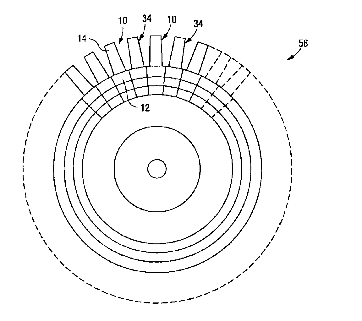 Mixed tuned hybrid bucket and related method