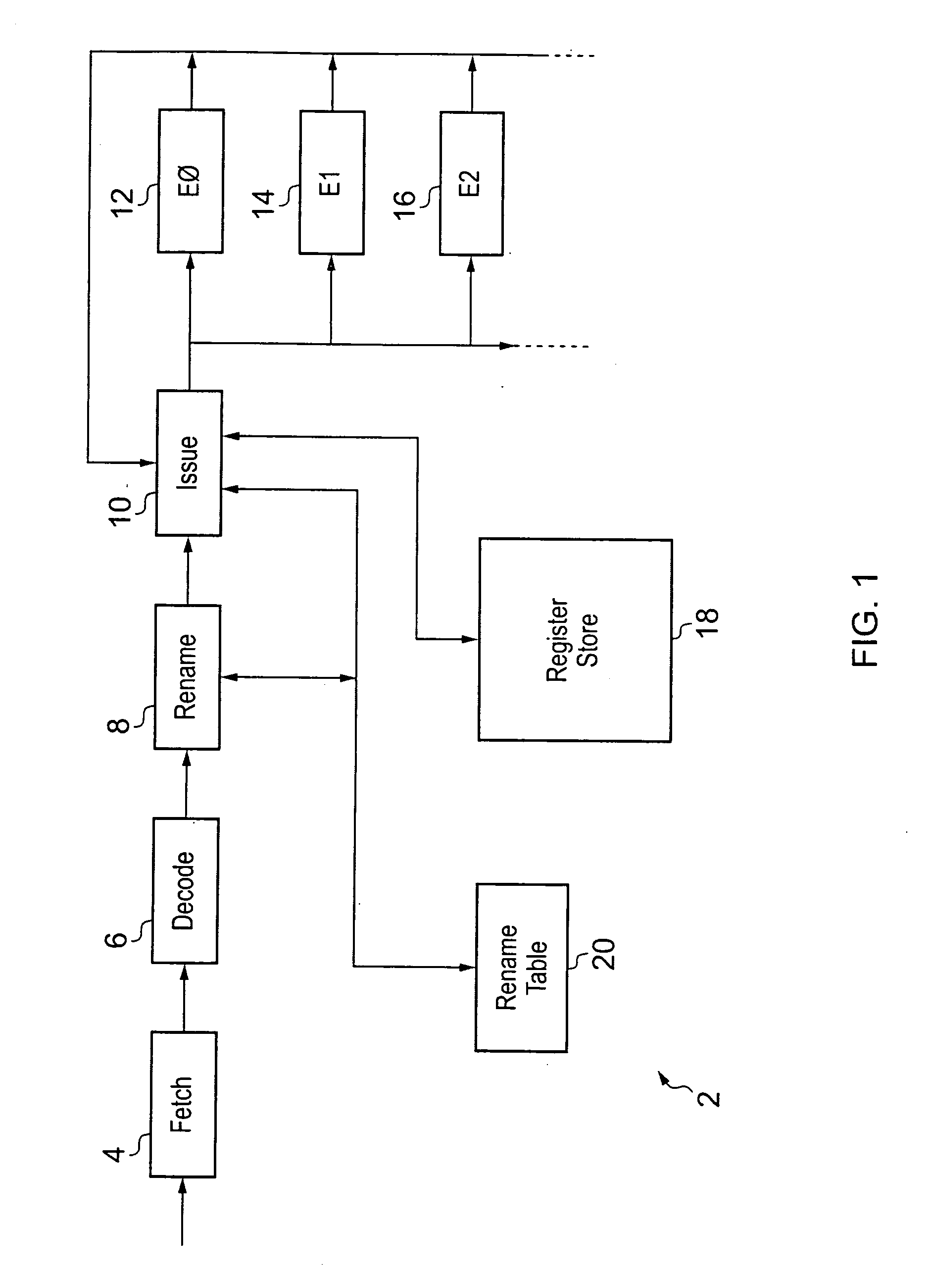 Register renaming of a partially updated data granule