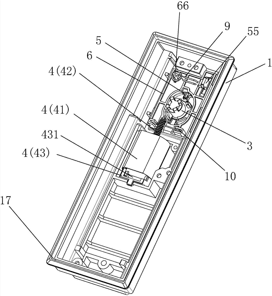 Electronic coded lock