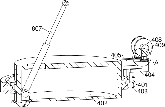 Electric traction device with positioning function