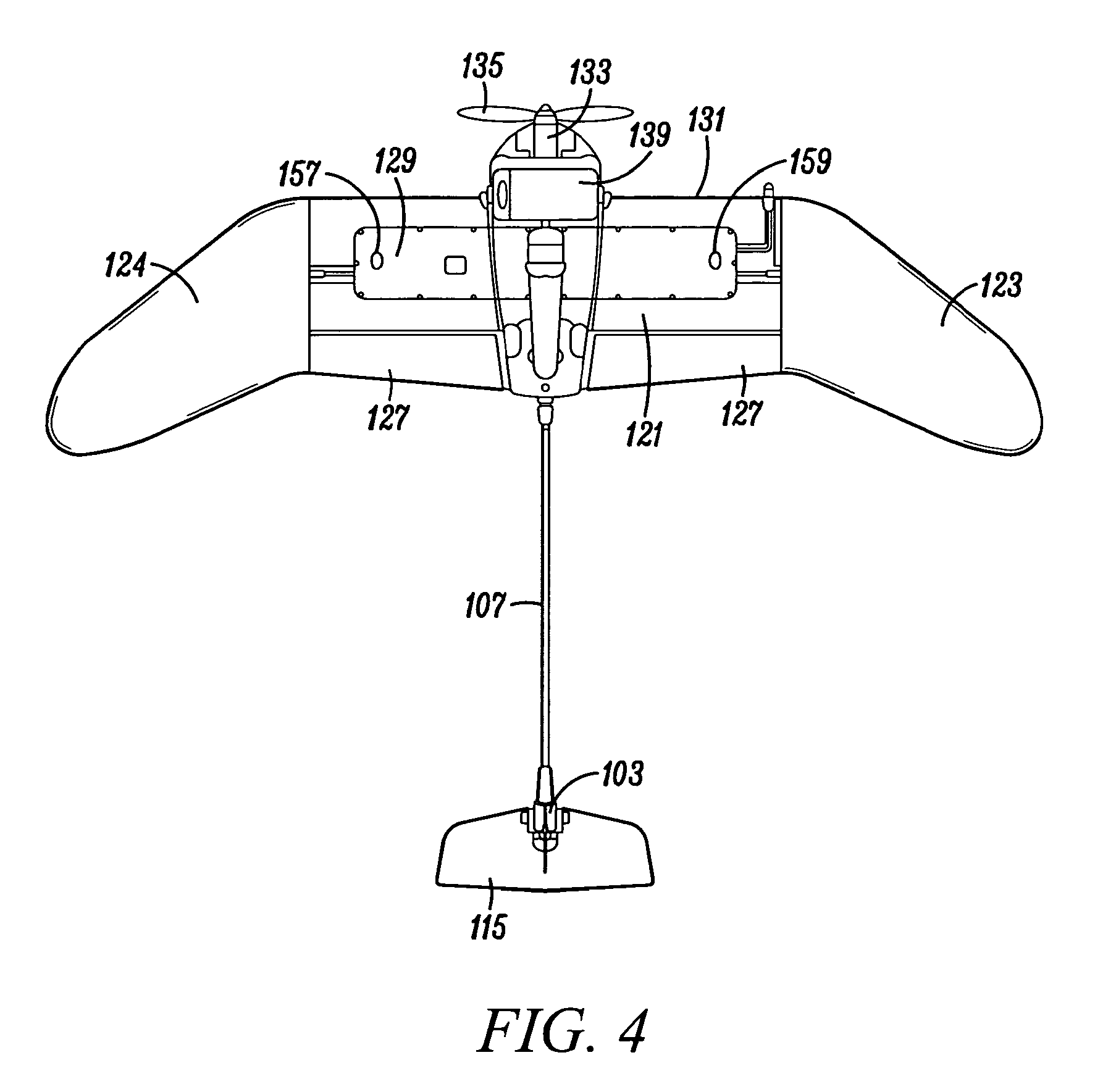 Inverted-landing aircraft