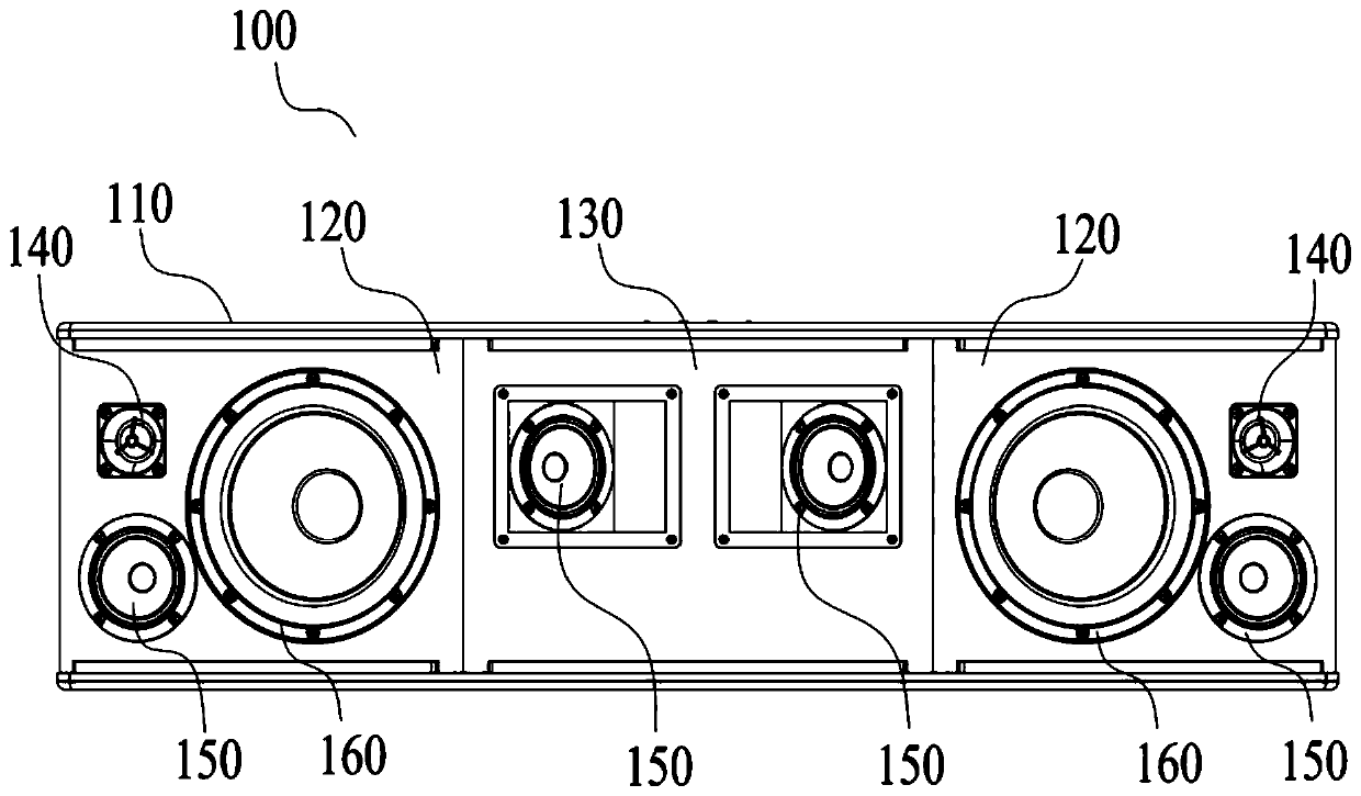 Sound box and sound diffusion system