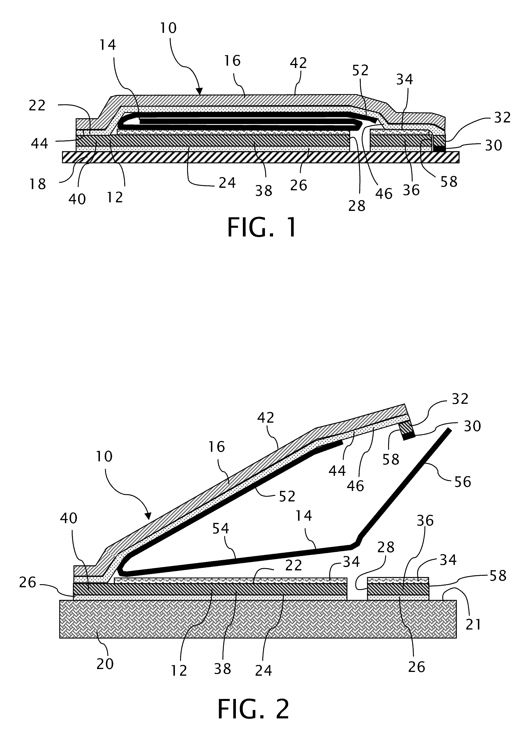 Resealable multi-ply label construction