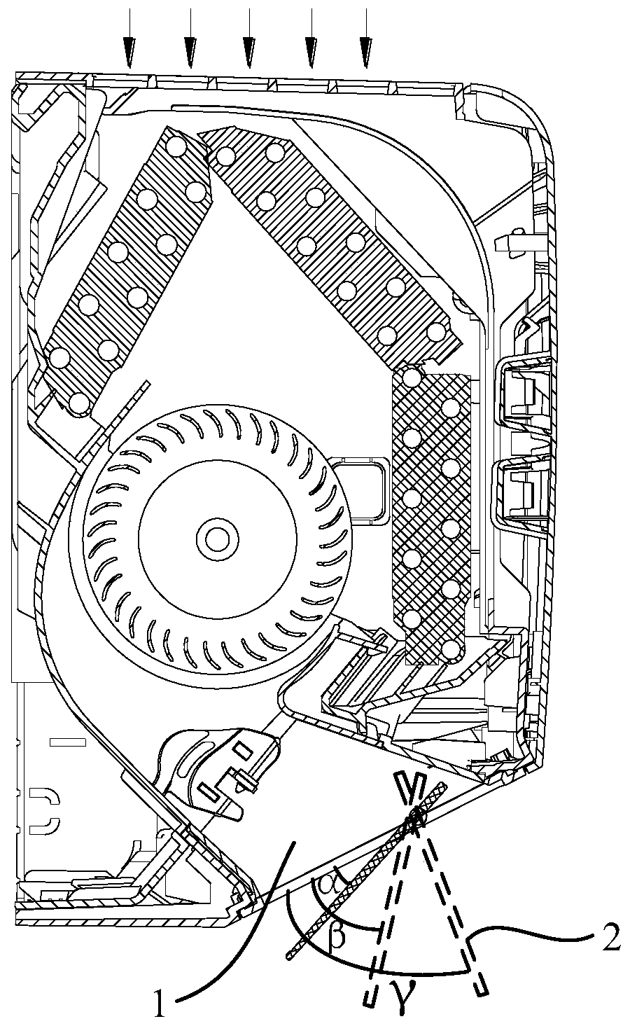 Air supply control method of air conditioner indoor unit and air conditioner indoor unit