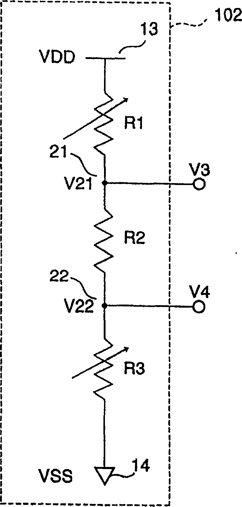 Differential driving circuit and electronic equipment including the same