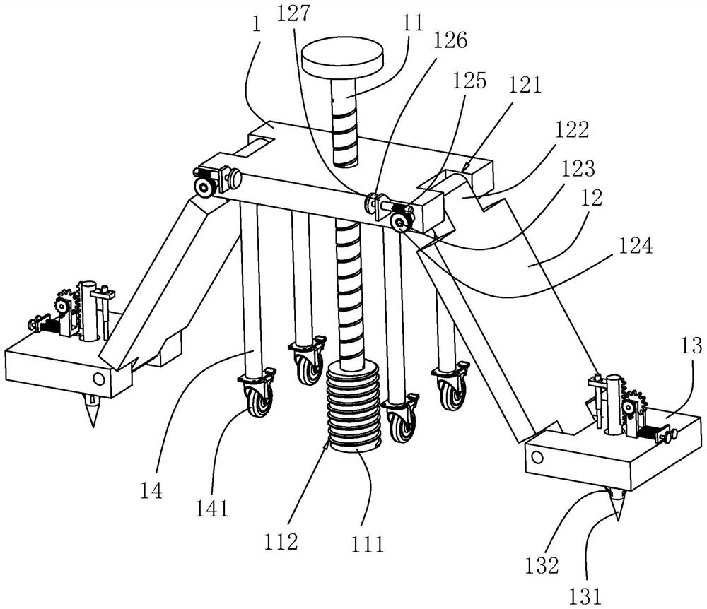 Base layer sampling device for highway construction