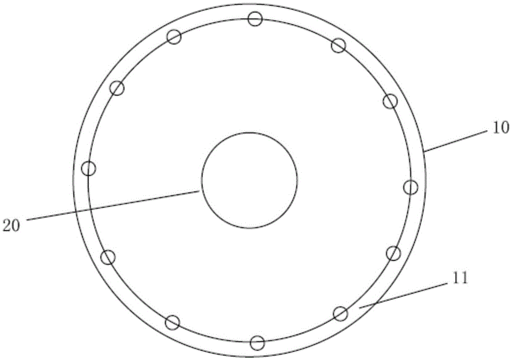 A three-dimensional detection device for foundation piles based on drilling radar and a three-dimensional detection method for foundation piles