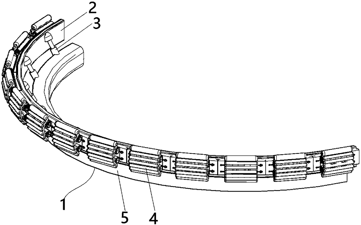 Tugboat fender structure of tugboat equipment