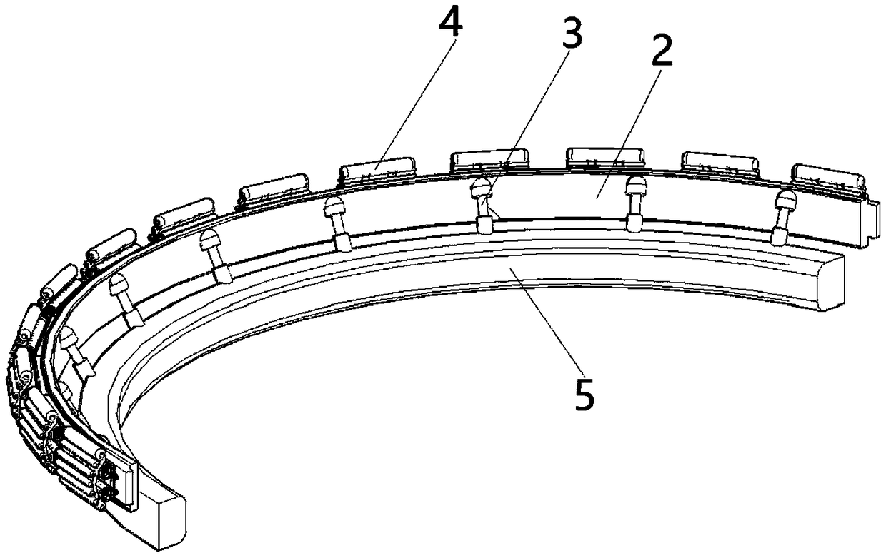 Tugboat fender structure of tugboat equipment