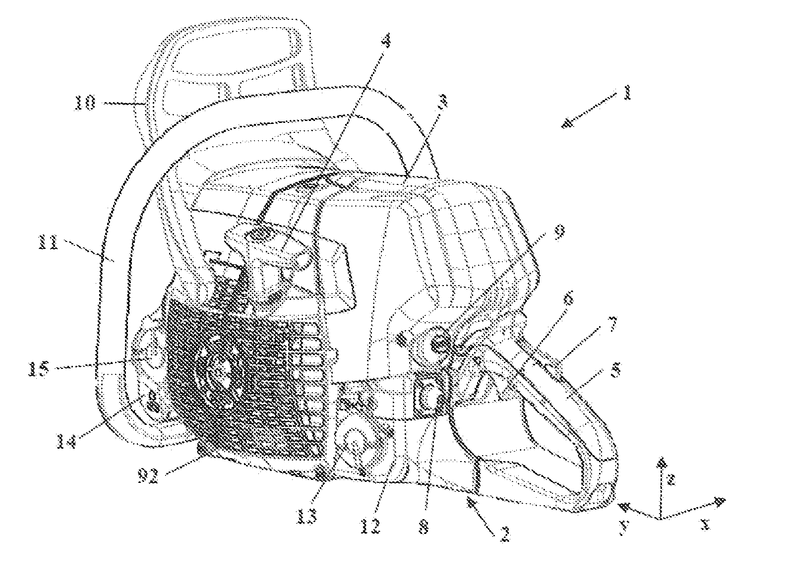 Work apparatus having a fuel pump