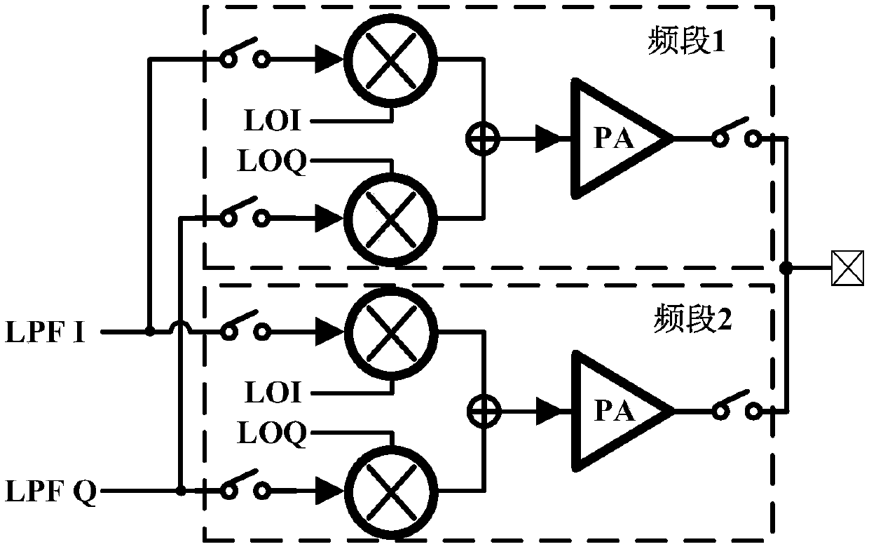 Power mixer circuit