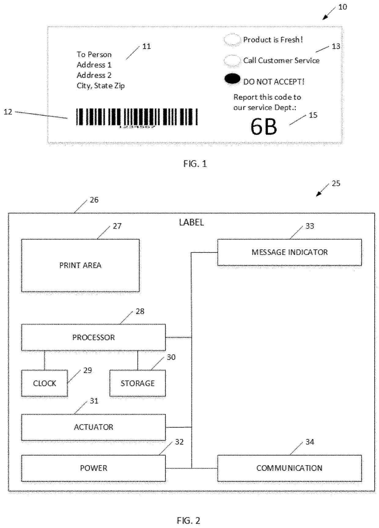 Symbol verification for an intelligent label device