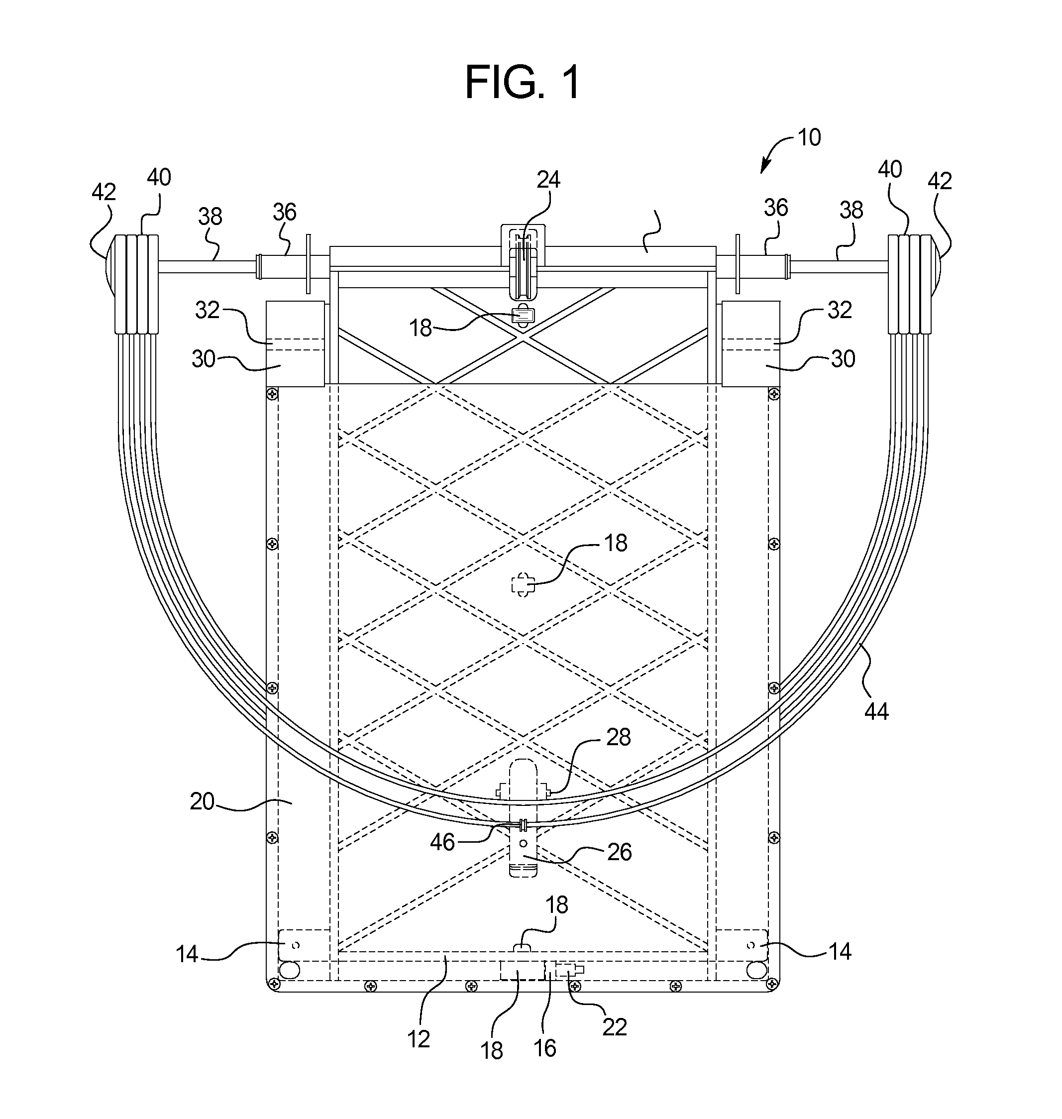 Umbrella backpack and deployment mechanism