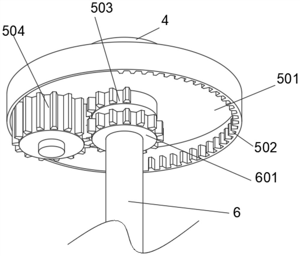 Handheld constructional engineering stirring device