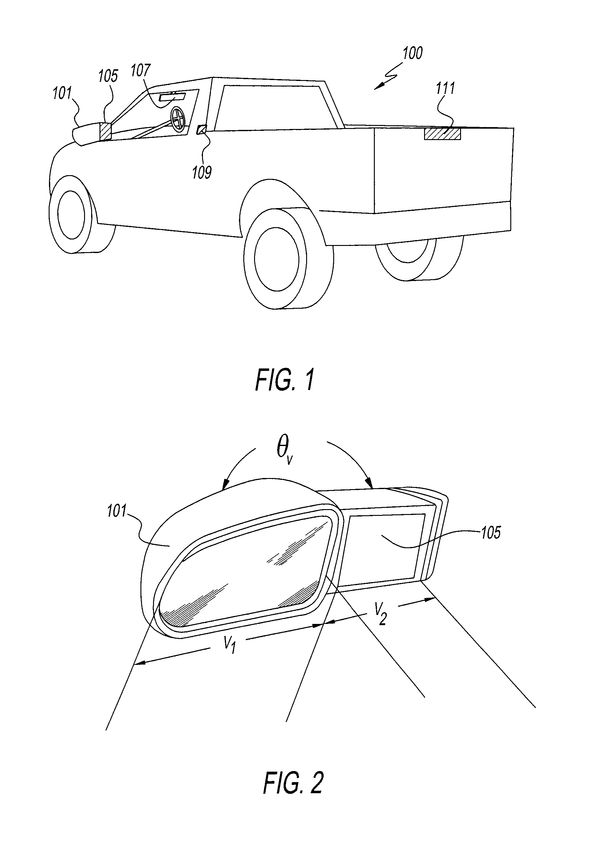 System and method that minimizes hazards of blind spots while driving