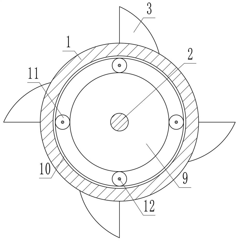 A device for detecting movement between rock and soil layers