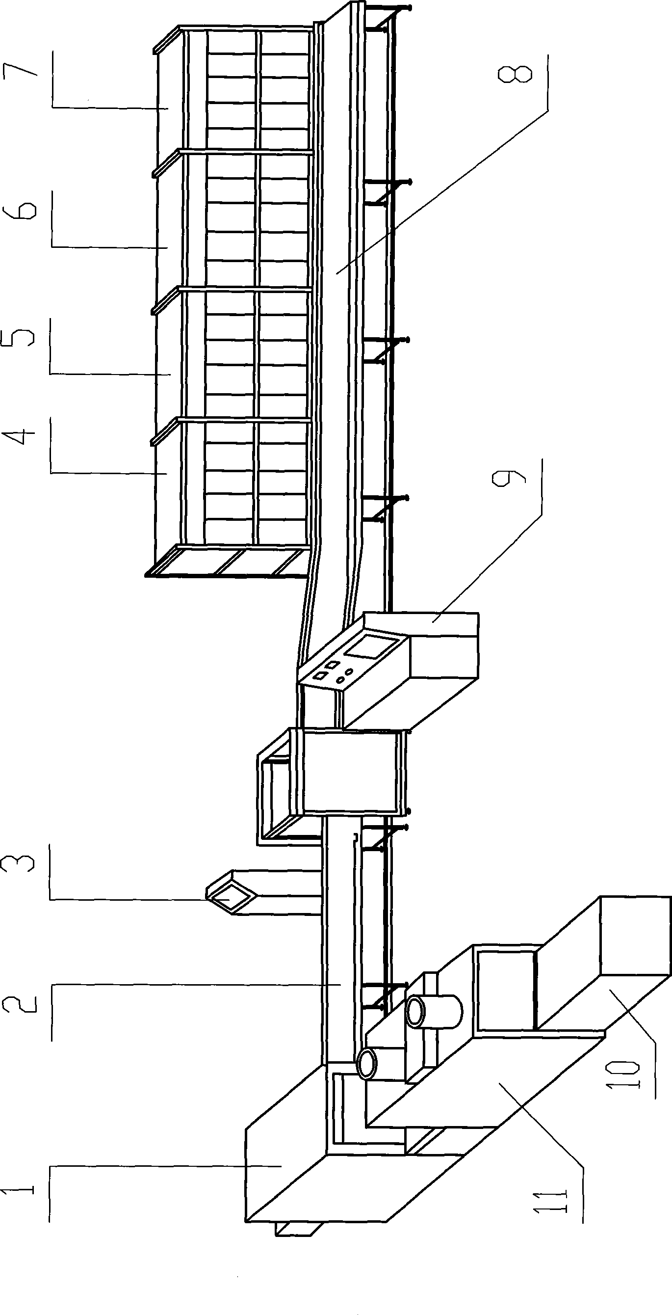 Cigarette delivery sorting and packaging system, sorting and packing method and program