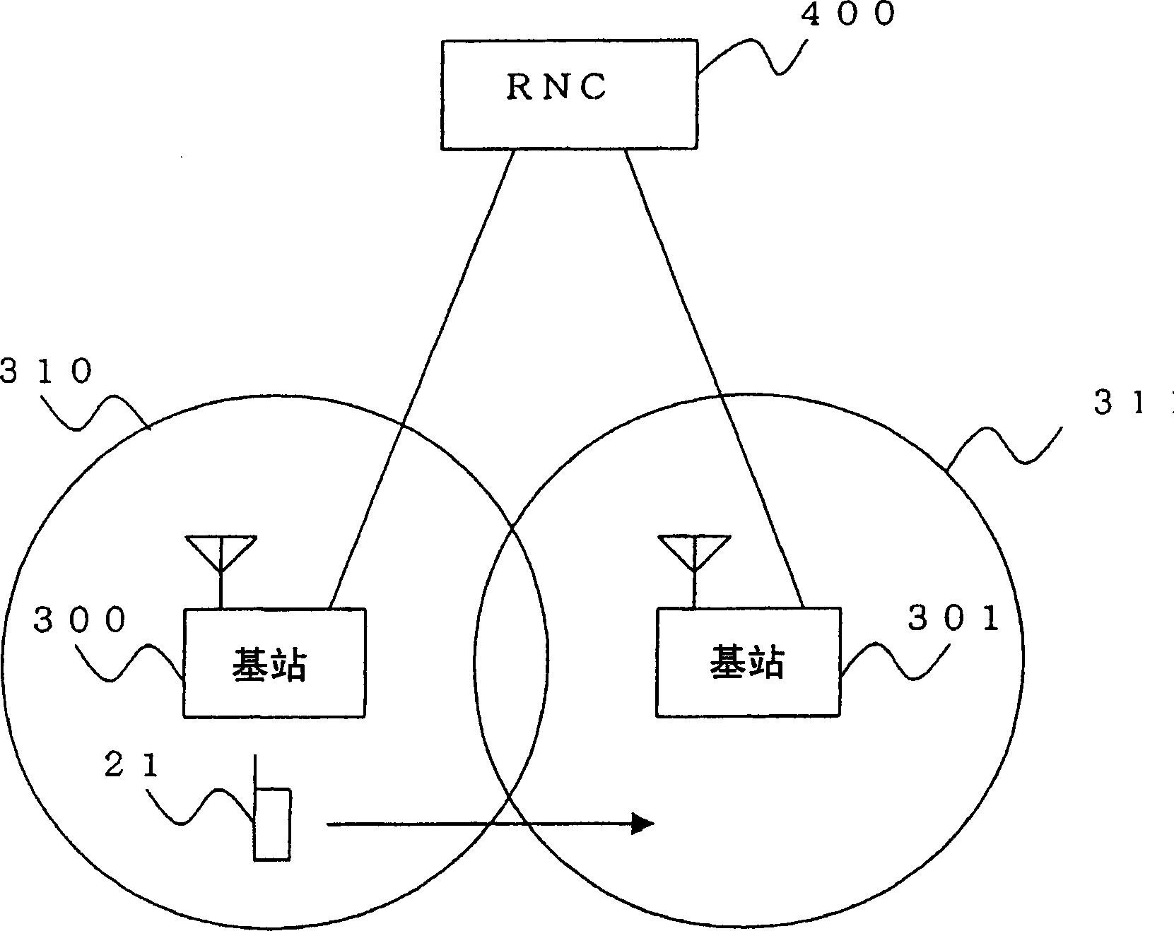 Active set selection method for determining cells to be deleted from an active set based on the reception state of an uplink high-speed signal