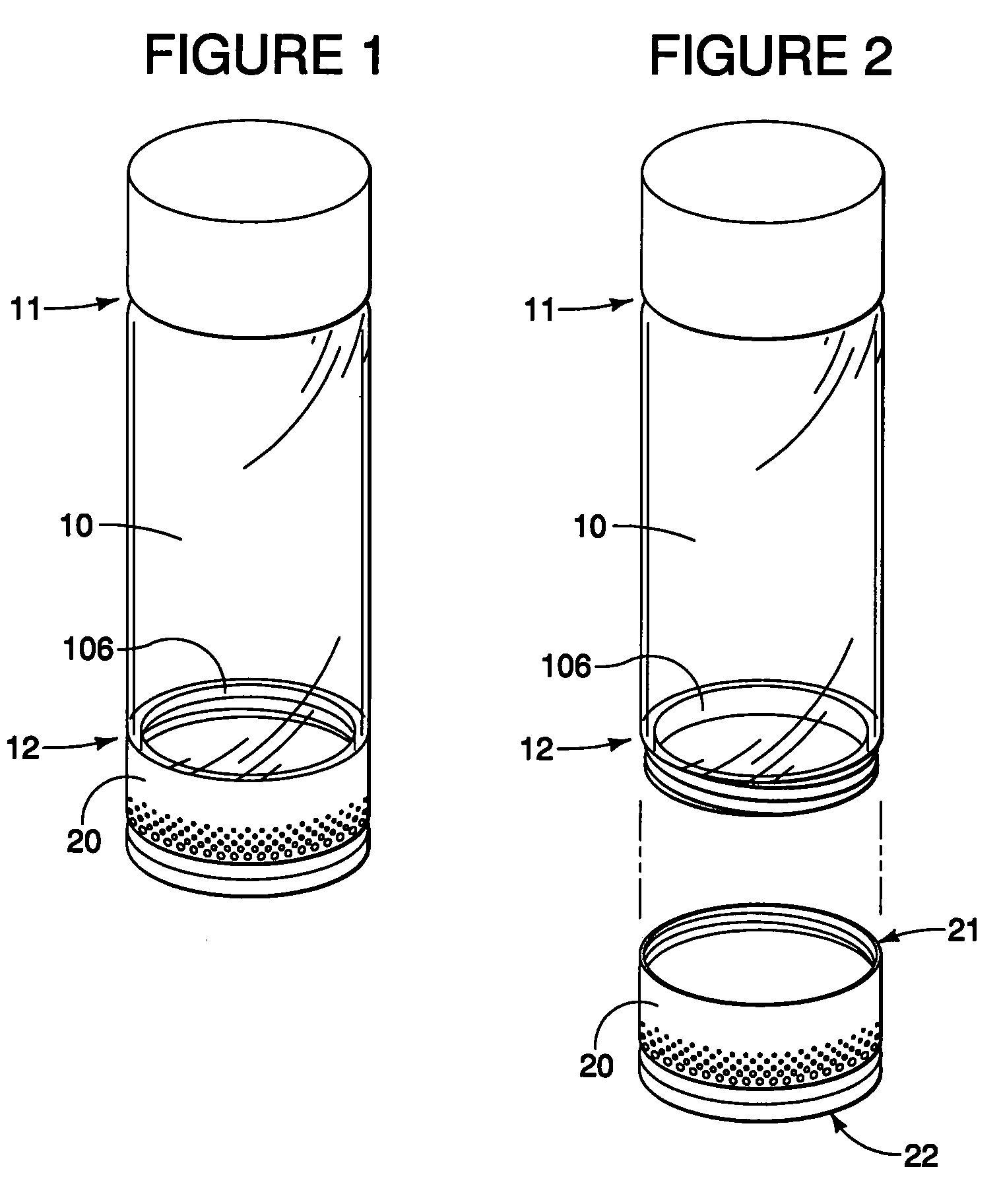 Beverage bottle with accessories