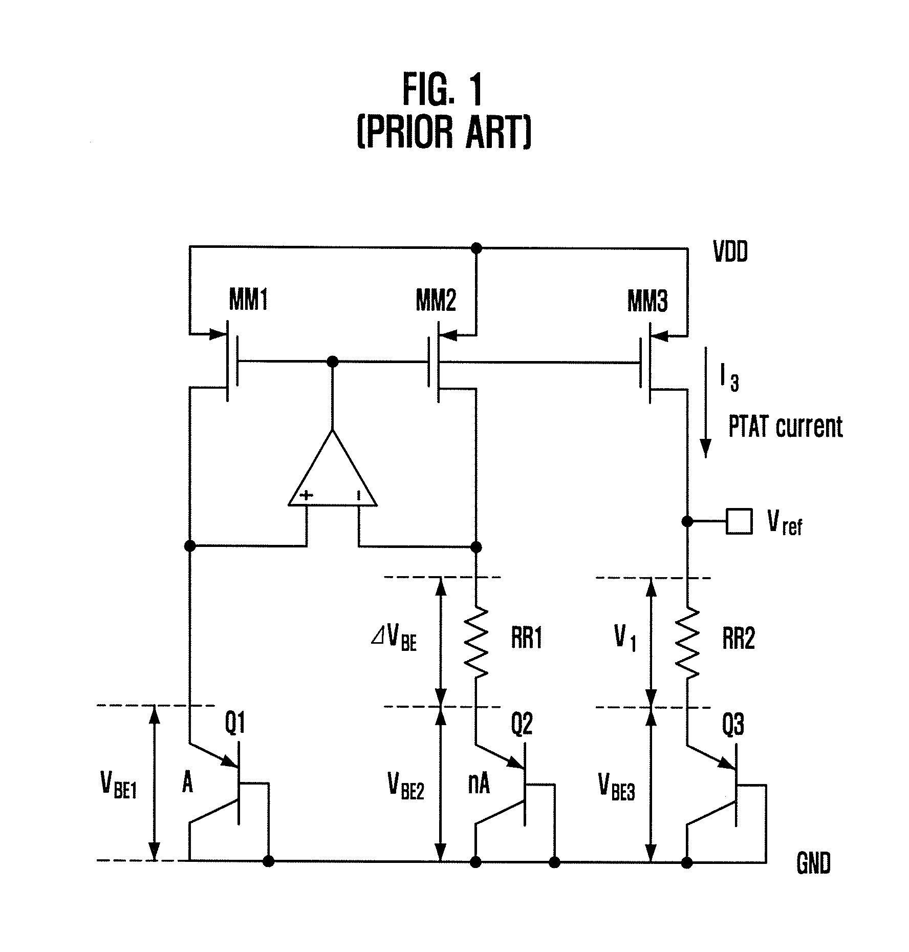 Reference bias generating circuit