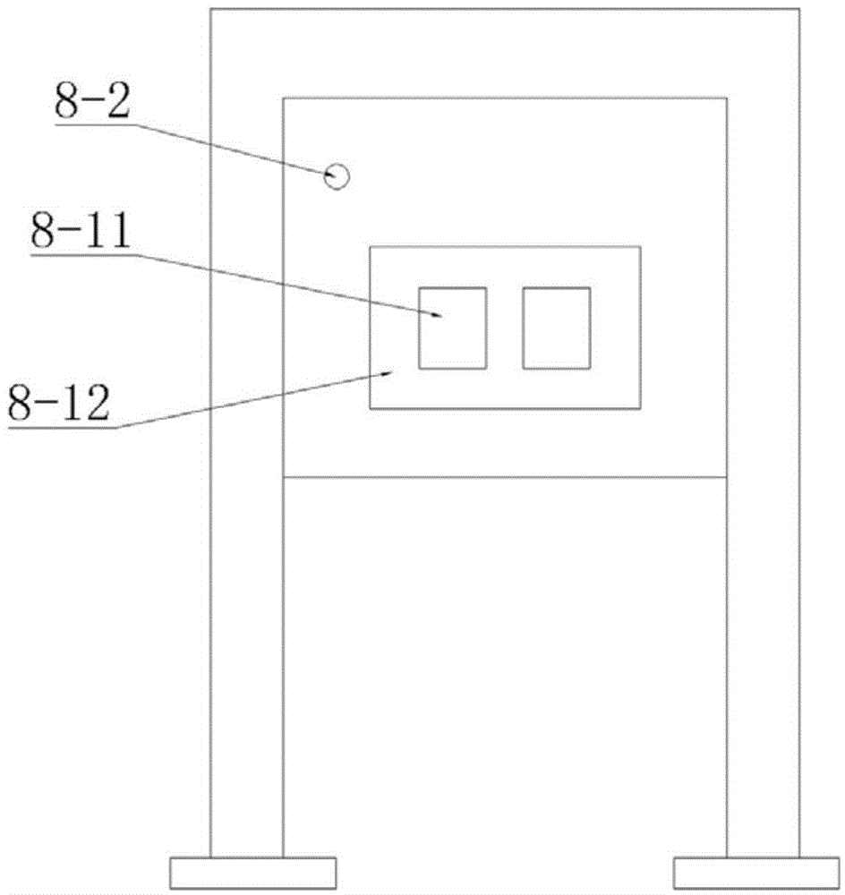 Charging type safe electric gate