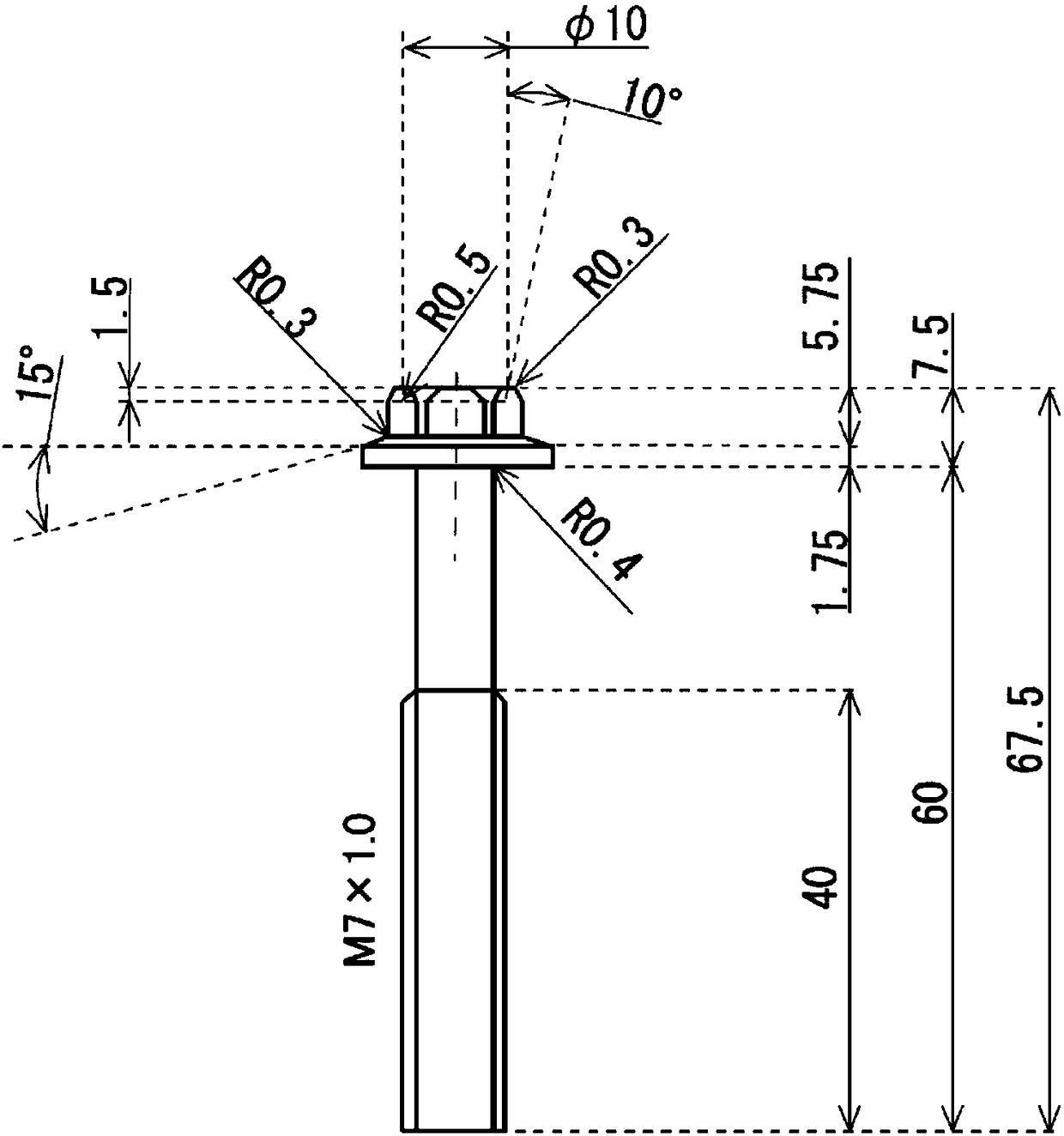 High-strength bolt