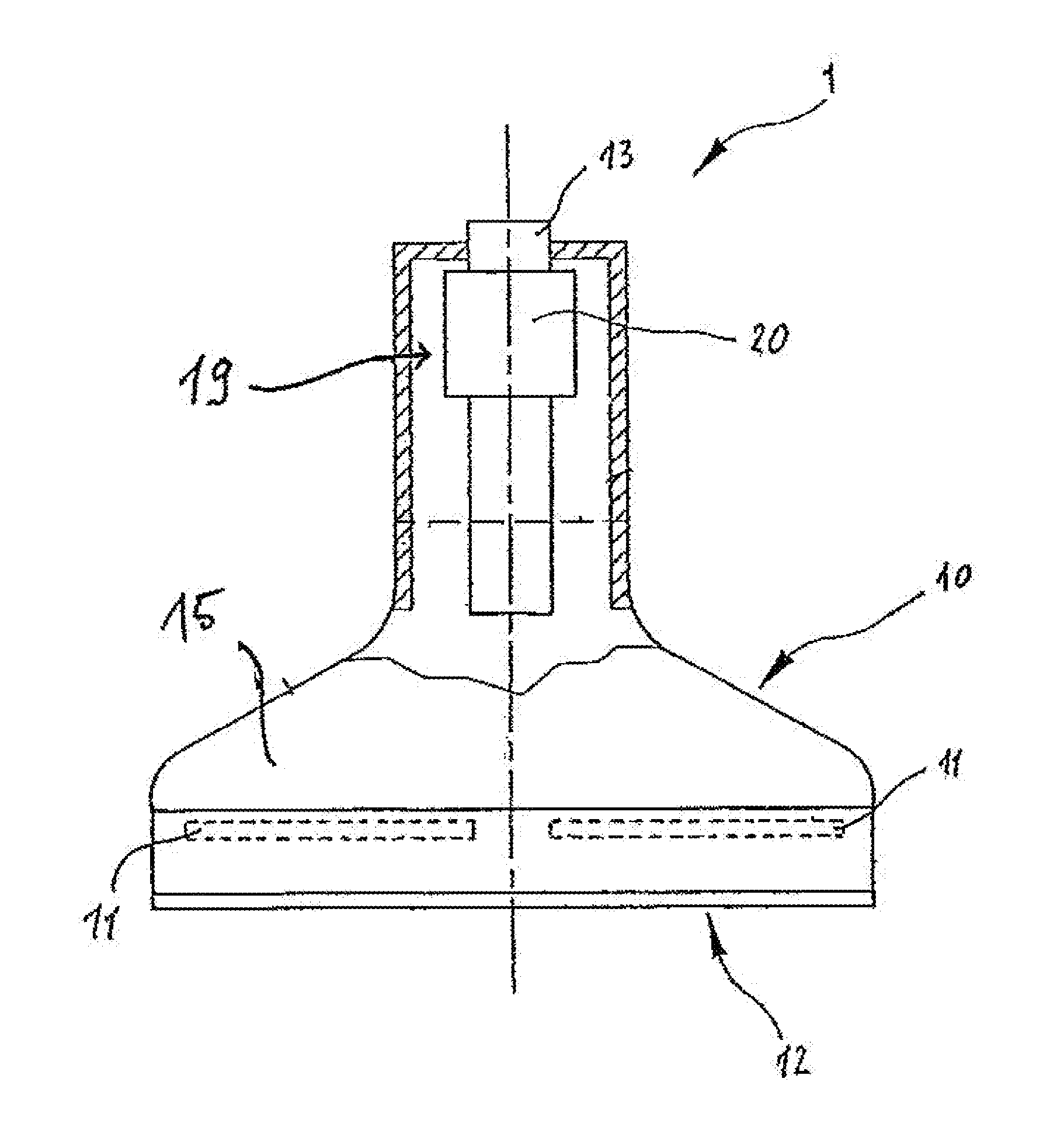 Extractor hood, in particular for domestic environments