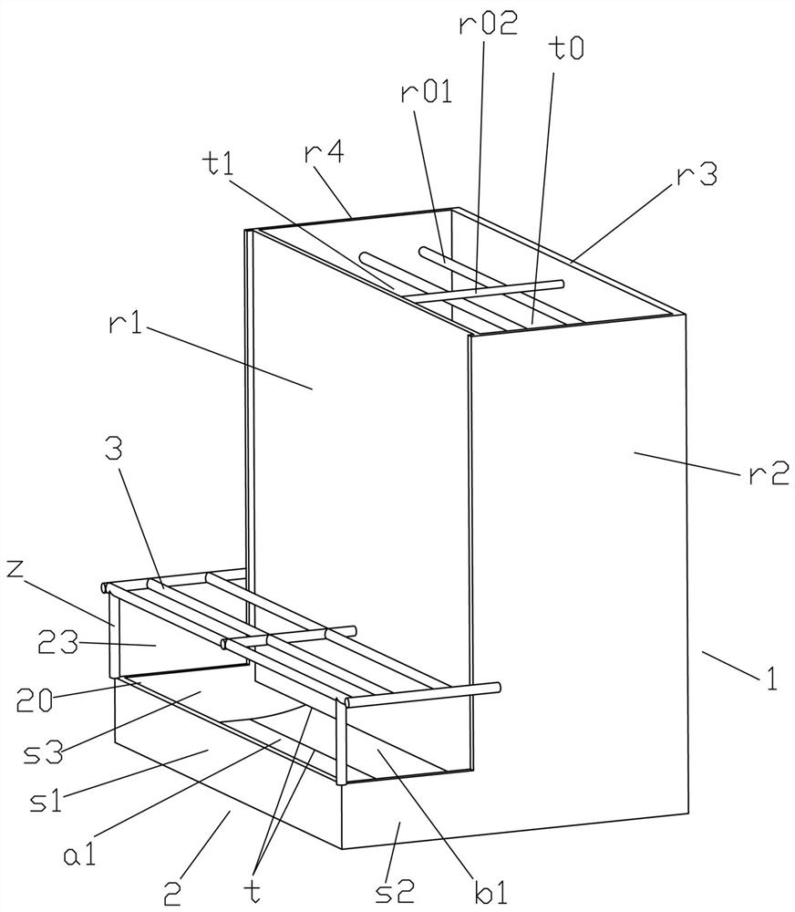 Lamb feed feeding device