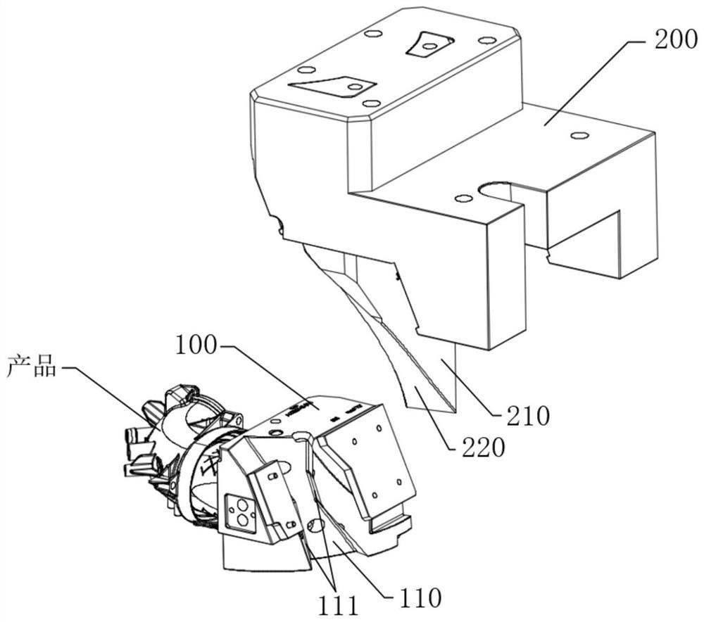 Universal slide shoveling machine structure